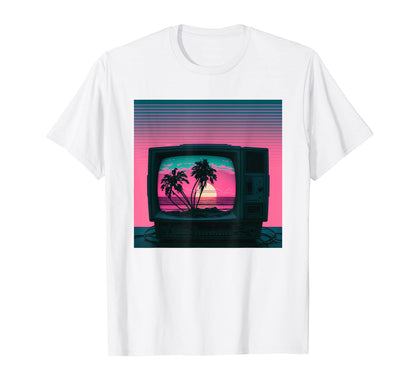 Vaporwave Aesthetic Trippy Vapor Wave T-Shirt - Streetwear Style Unisex - T-Shirt, Sweatshirt, Hoodie