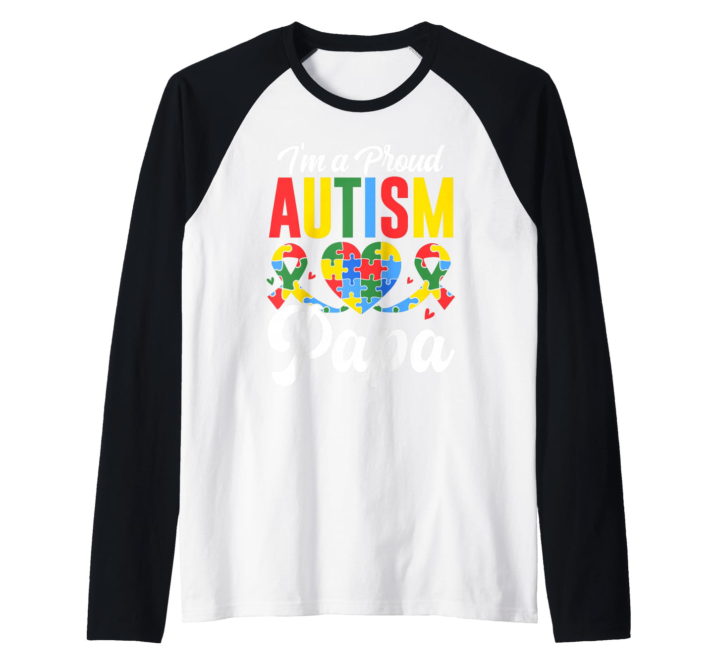 Im Proud Autism Papa Autistic Father Hoodie - Unique Graphic for Adults - T-Shirt, Sweatshirt, Hoodie
