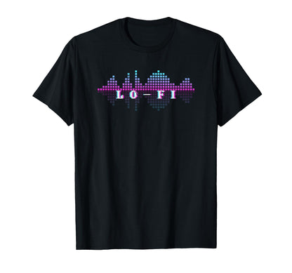 Lo Fi Music Visualizer Lo Fi Vaporwave T-Shirt - Novelty Apparel Men Women - T-Shirt, Sweatshirt, Hoodie