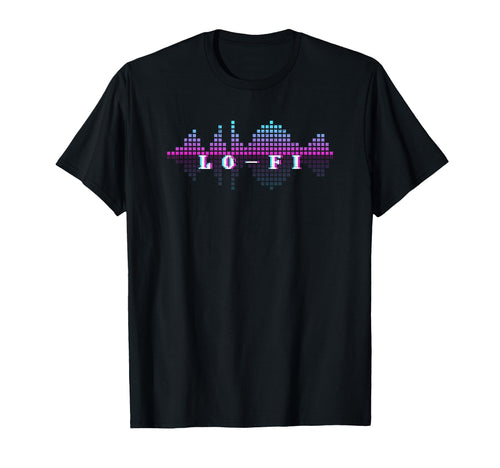 Lo Fi Music Visualizer Lo Fi Vaporwave T-Shirt - Novelty Apparel Men Women - T-Shirt, Sweatshirt, Hoodie