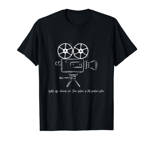 Lights Camera Action Tribute To Golden Era T-Shirt - Trendy Graphic Unisex - T-Shirt, Sweatshirt, Hoodie