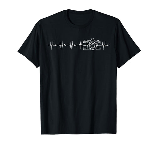 Camera Photographer Lover Art T-Shirt - Minimalist Print for Adults - T-Shirt, Sweatshirt, Hoodie