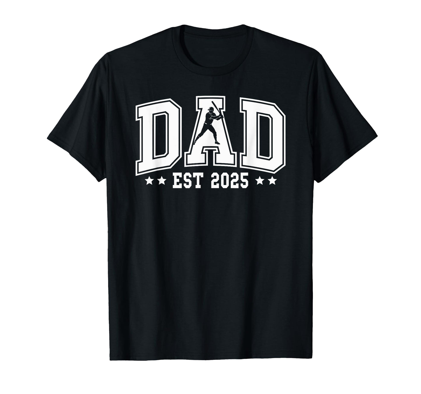 Dad Est 2025 Baseball New Dad Expecting T-Shirt - Aesthetic Graphic Unisex - T-Shirt, Sweatshirt, Hoodie