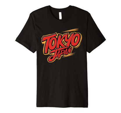 Tokyo Japan Souvenir Typography T-Shirt - Unique Graphic Unisex - T-Shirt, Sweatshirt, Hoodie