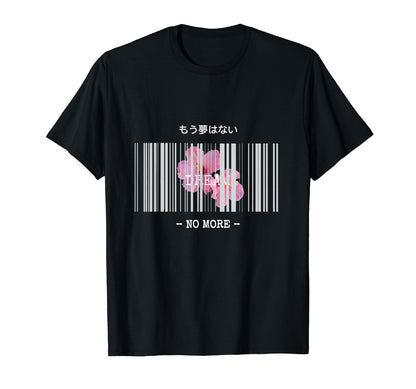 Aesthetic Vaporwave Flower Barcode T-Shirt - Fun Novelty Design Unisex - T-Shirt, Sweatshirt, Hoodie