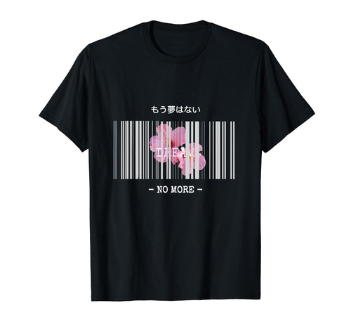 Aesthetic Vaporwave Flower Barcode T-Shirt - Fun Novelty Design Unisex - T-Shirt, Sweatshirt, Hoodie