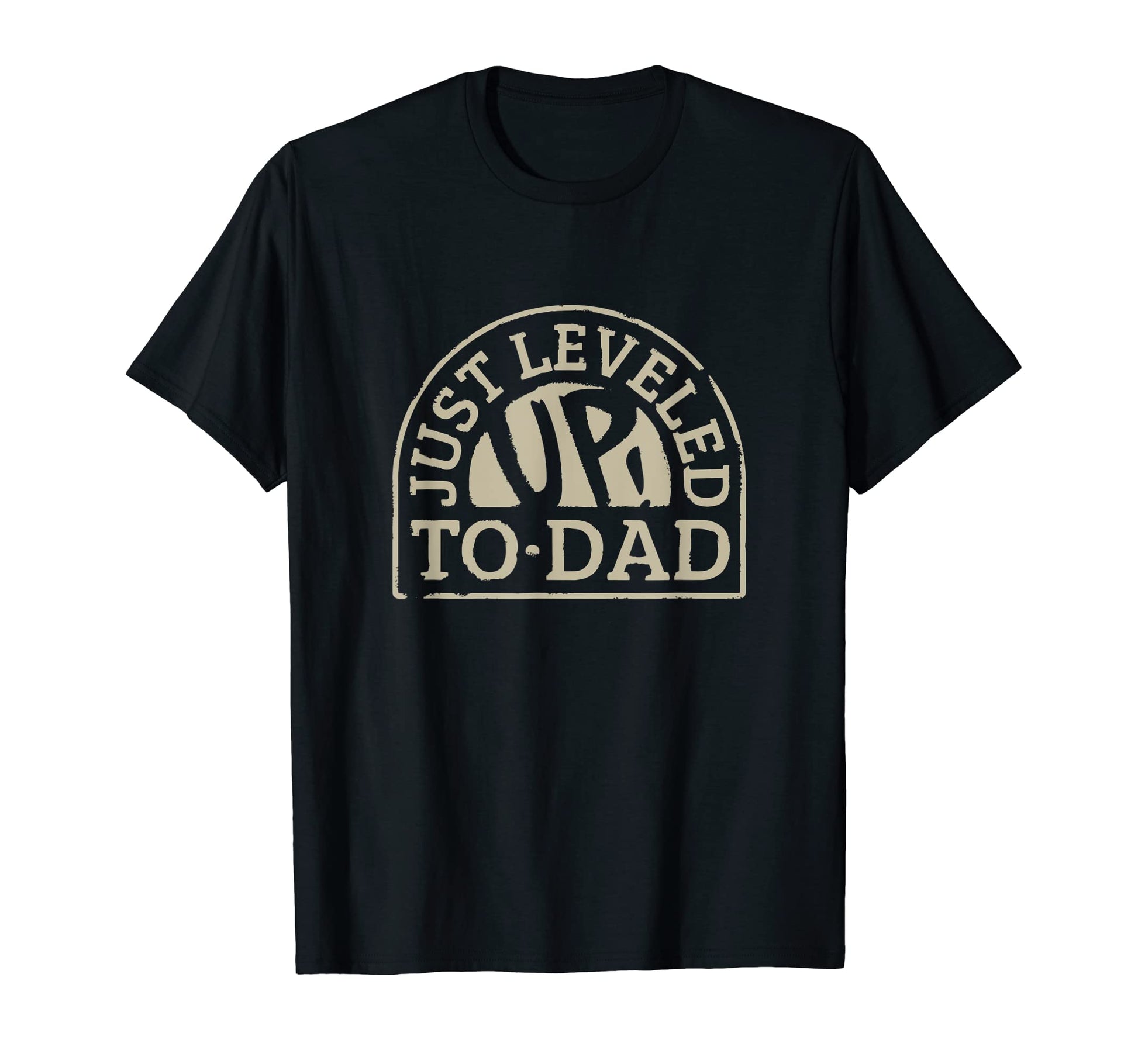 Mens Leveled Up To Dad Gaming Dad T-Shirt - Casual Everyday Wear Men Women - T-Shirt, Sweatshirt, Hoodie