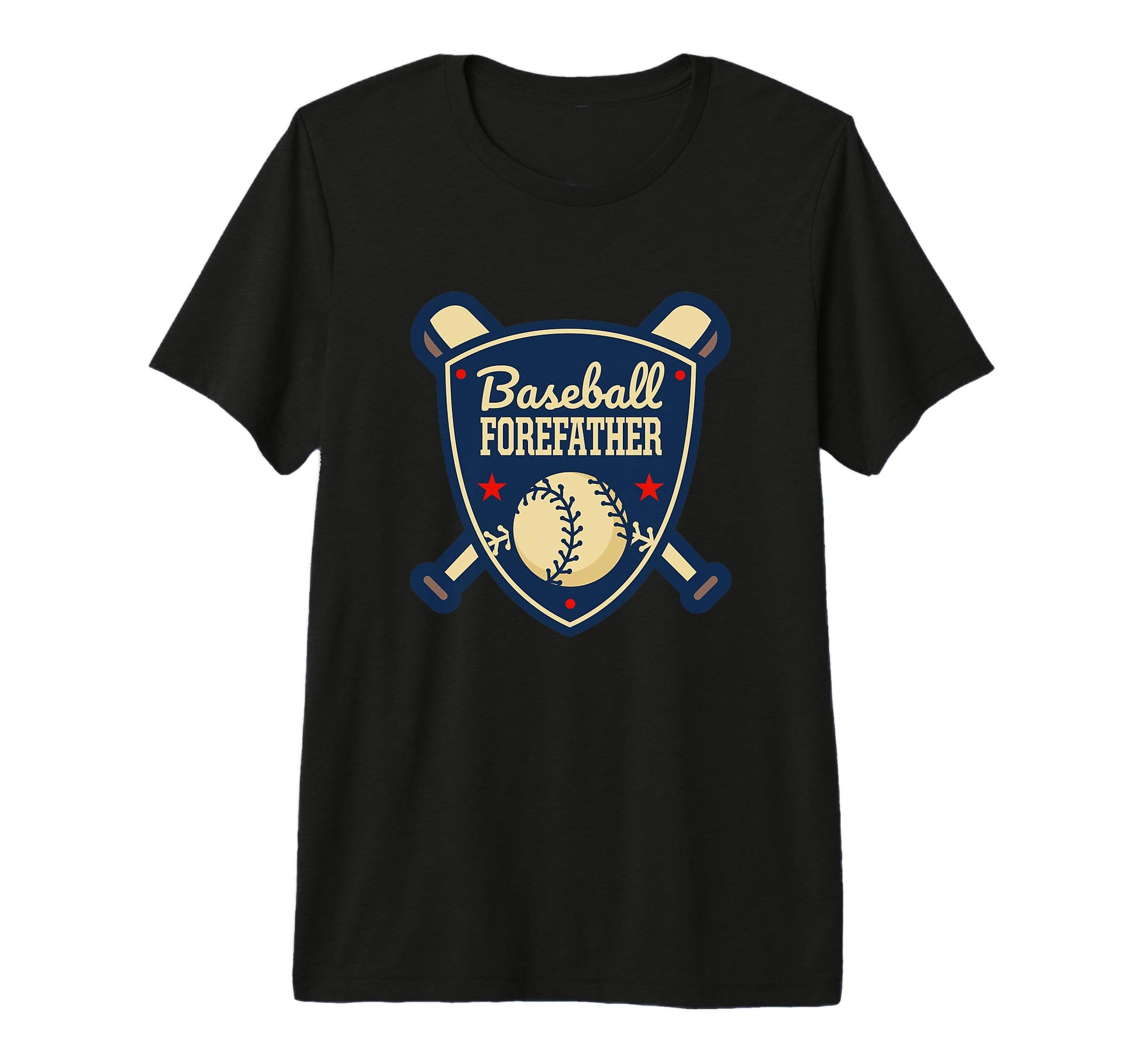Baseball Forefather Matching Family T-Shirt - Novelty Apparel Unisex - T-Shirt, Sweatshirt, Hoodie