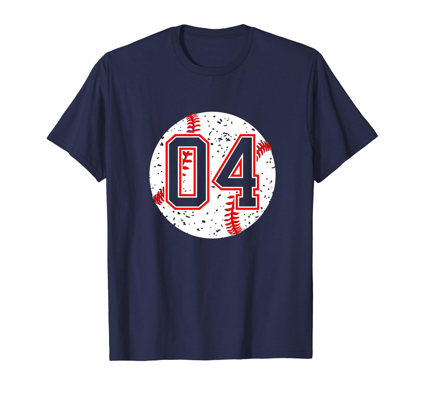 Baseball Number 04 Mom Show Support T-Shirt - Novelty Apparel for Adults - T-Shirt, Sweatshirt, Hoodie