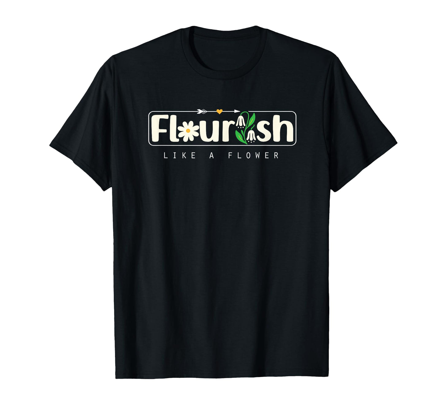 Flourish Like Flower Bible Verse Boho T-Shirt - Graphic Print Men Women - T-Shirt, Sweatshirt, Hoodie