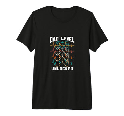 Dad Level Unlocked 2024 New Dad To Be T-Shirt - Unique Graphic Men Women - T-Shirt, Sweatshirt, Hoodie