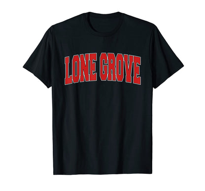 Lone Grove Ok Oklahoma Varsity Usa T-Shirt - Custom Art Print for Adults - T-Shirt, Sweatshirt, Hoodie