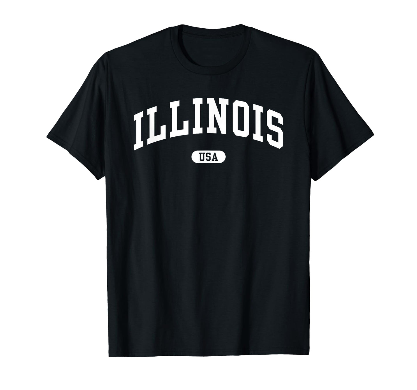 Illinois Usa Collegiate Funny Y2K T-Shirt - Aesthetic Graphic Men Women - T-Shirt, Sweatshirt, Hoodie