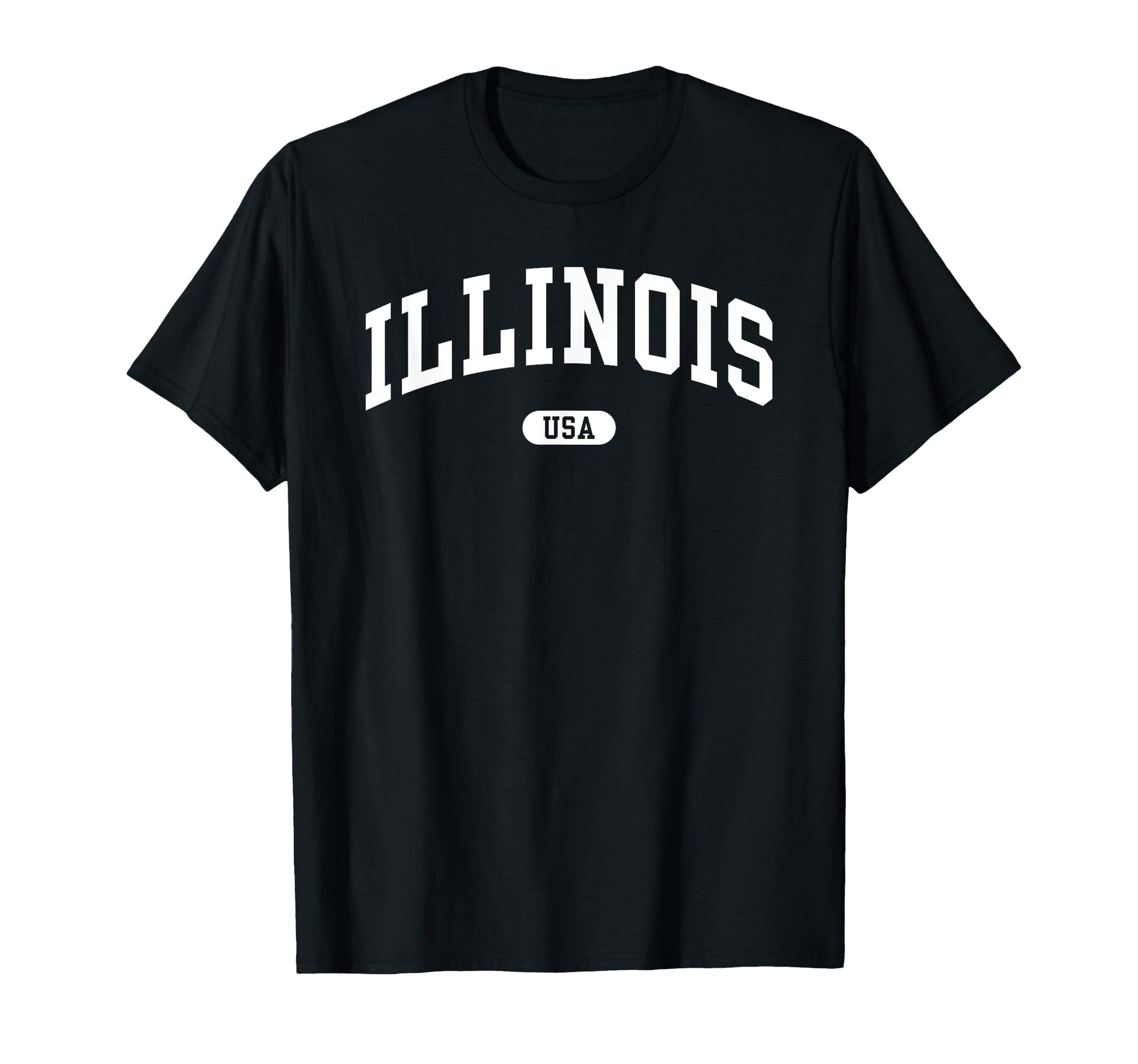 Illinois Usa Collegiate Funny Y2K T-Shirt - Aesthetic Graphic Men Women - T-Shirt, Sweatshirt, Hoodie