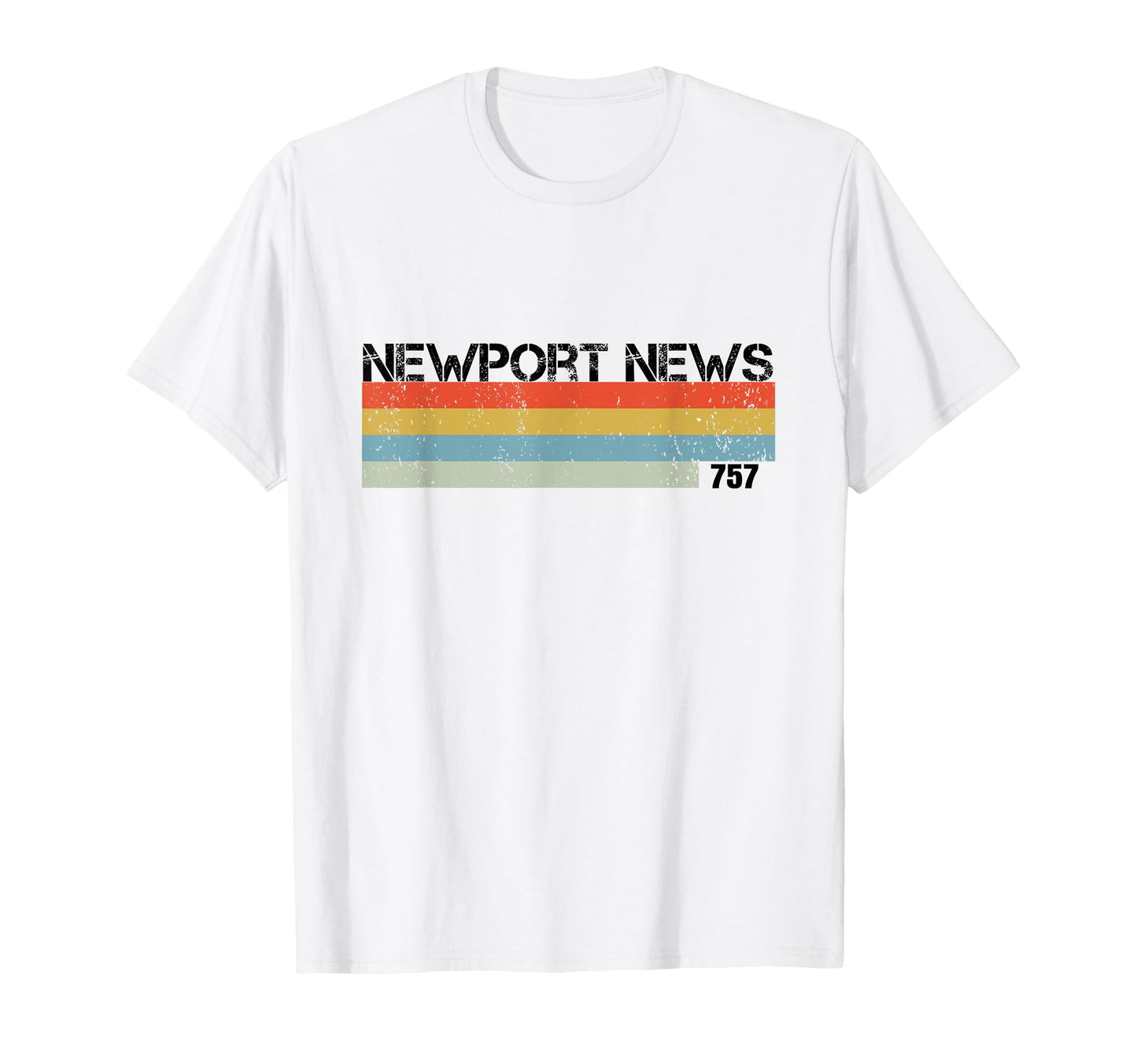 Newport News Stripes T-Shirt - Minimalist Print Men Women - T-Shirt, Sweatshirt, Hoodie