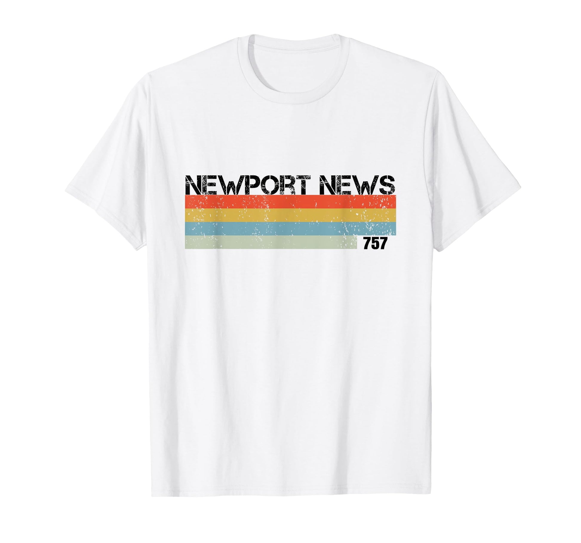 Newport News Stripes T-Shirt - Minimalist Print Men Women - T-Shirt, Sweatshirt, Hoodie