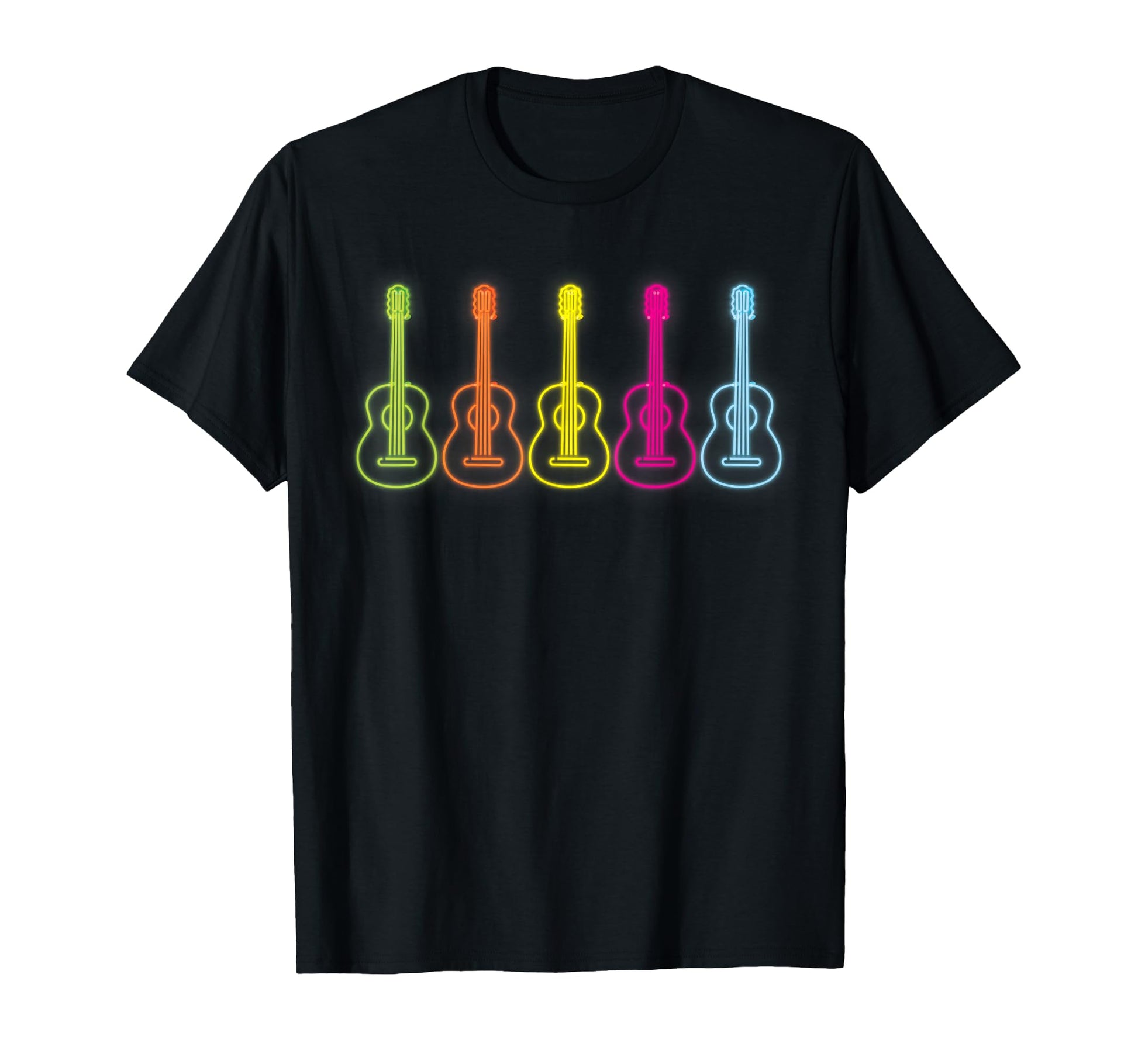 Hawaiian Uke Ukulele Rainbow T-Shirt - Novelty Apparel Men Women - T-Shirt, Sweatshirt, Hoodie