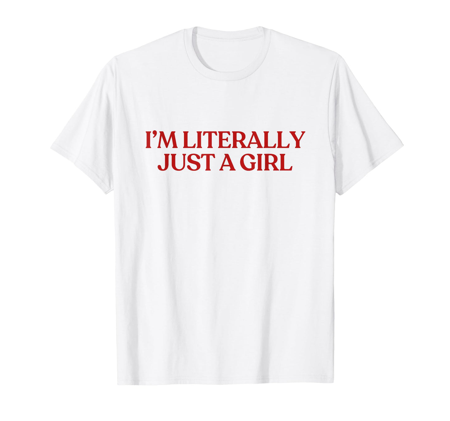 Im Literally Just Y2K Aesthetic Trendy T-Shirt - Aesthetic Graphic Unisex - T-Shirt, Sweatshirt, Hoodie