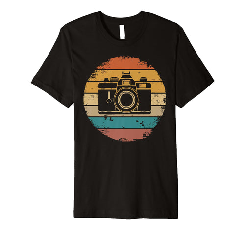 Sunset Photography Lovers Camera T-Shirt - Novelty Apparel Unisex - T-Shirt, Sweatshirt, Hoodie