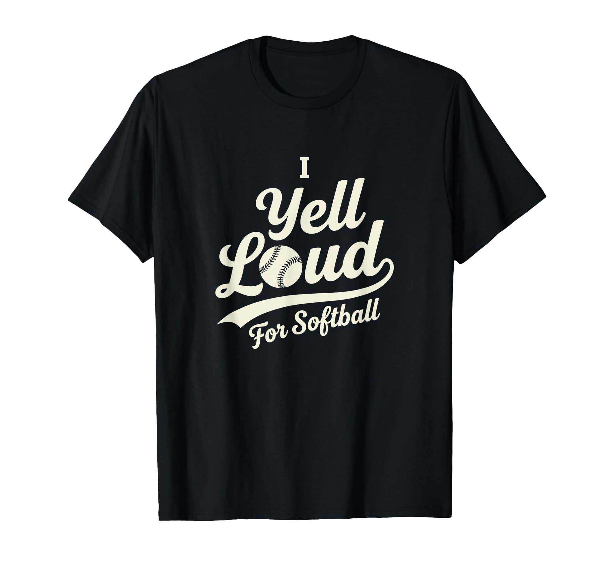 I Yell Loud Softball Mom Heart T-Shirt - Trendy Graphic Men Women - T-Shirt, Sweatshirt, Hoodie