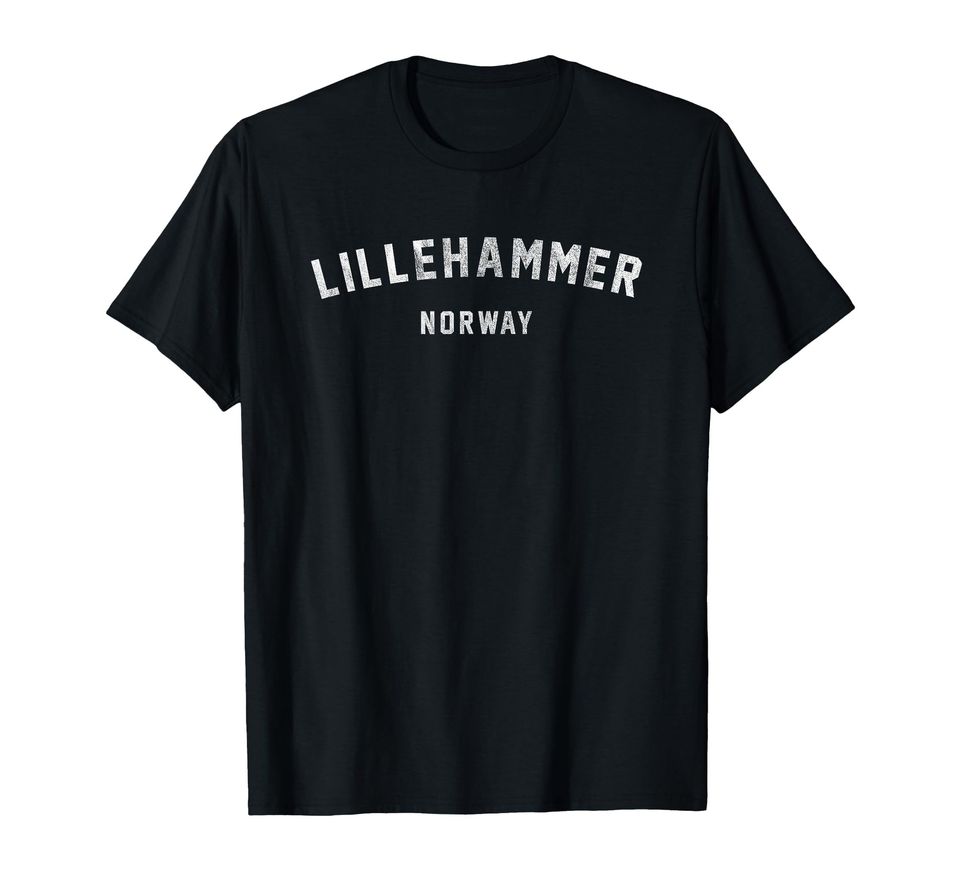 Varsity Lillehammer Norway T-Shirt - Trendy Graphic for Adults - T-Shirt, Sweatshirt, Hoodie