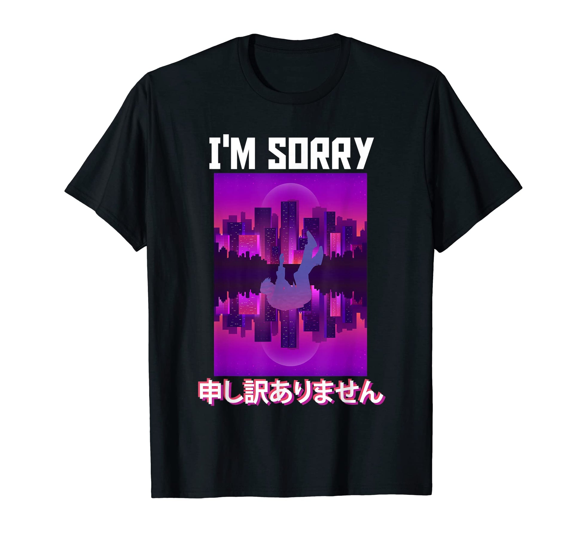Im Sorry Aesthetic Vaporwave T-Shirt - Trendy Graphic Unisex - T-Shirt, Sweatshirt, Hoodie