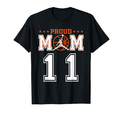 Custom Number 11 Proud T-Shirt - Casual Everyday Wear for Adults - T-Shirt, Sweatshirt, Hoodie