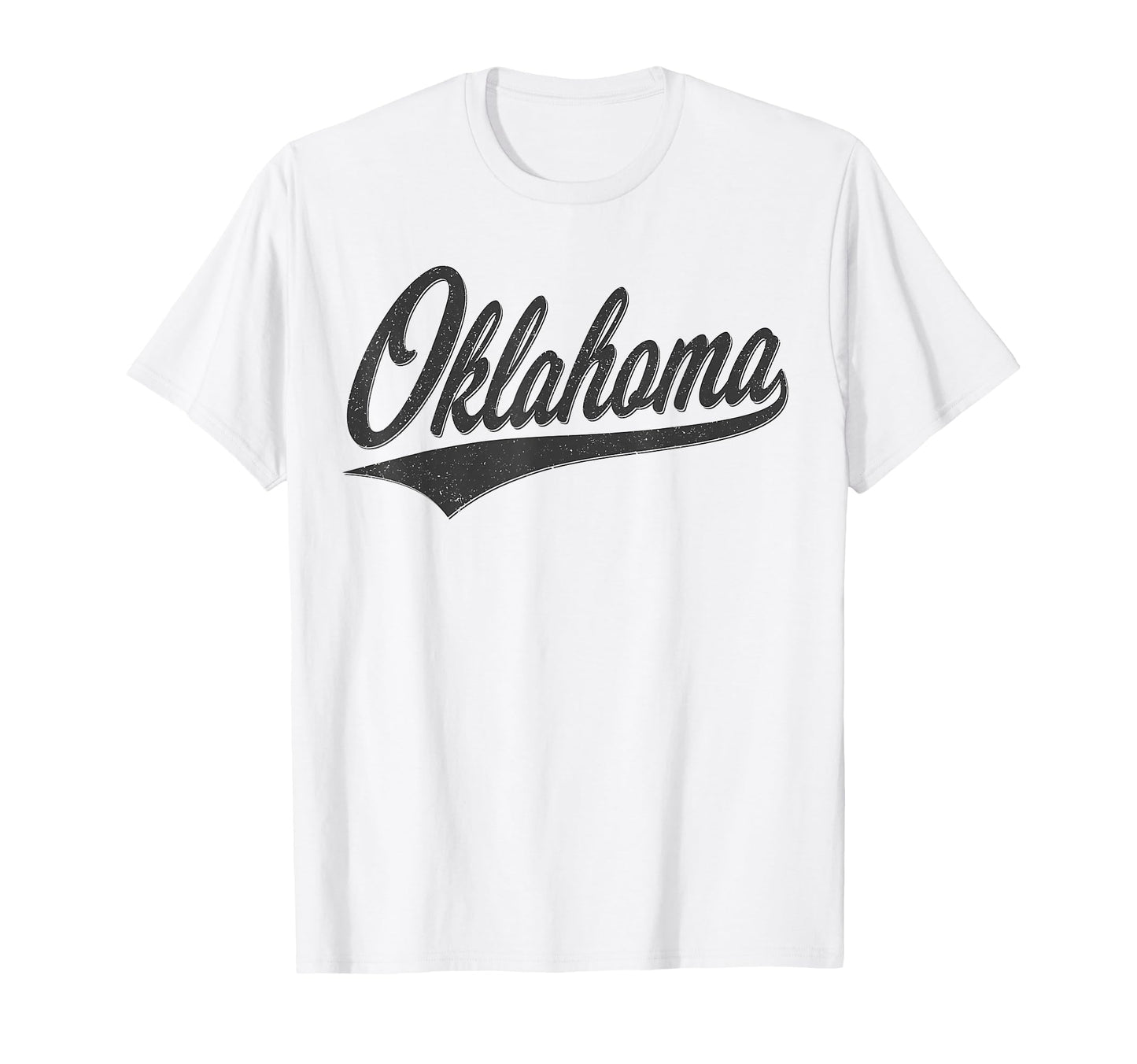 Oklahoma Varsity Script Sports T-Shirt - Graphic Print Men Women - T-Shirt, Sweatshirt, Hoodie