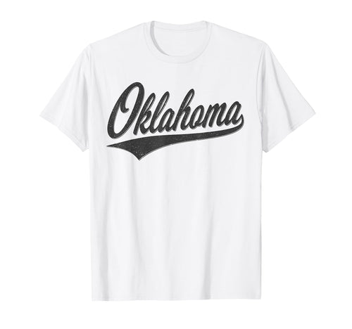 Oklahoma Varsity Script Sports T-Shirt - Graphic Print Men Women - T-Shirt, Sweatshirt, Hoodie