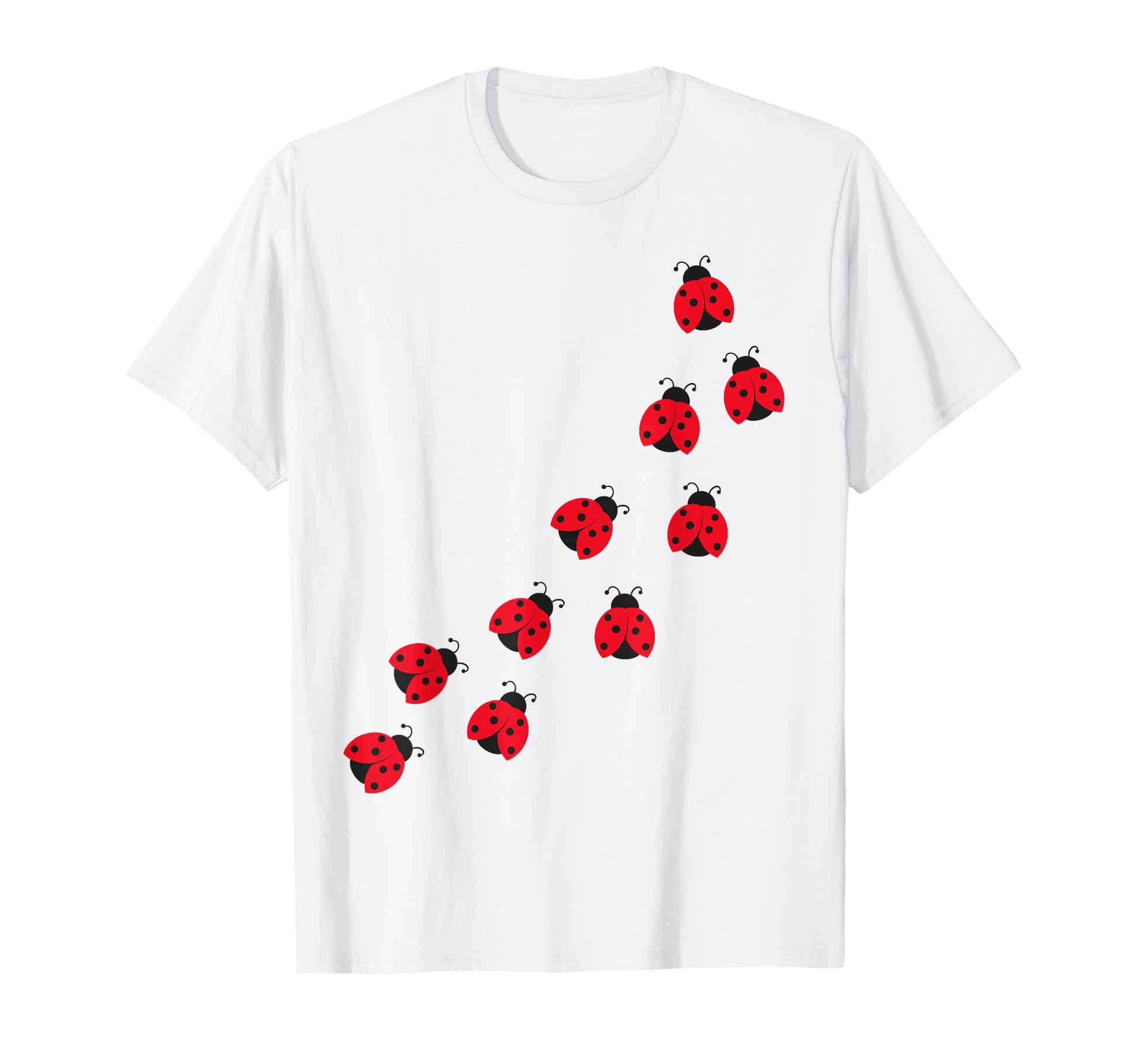 Ladybug Y2K Grunge Teen Whimsy Twee T-Shirt - Fun Novelty Design Men Women - T-Shirt, Sweatshirt, Hoodie