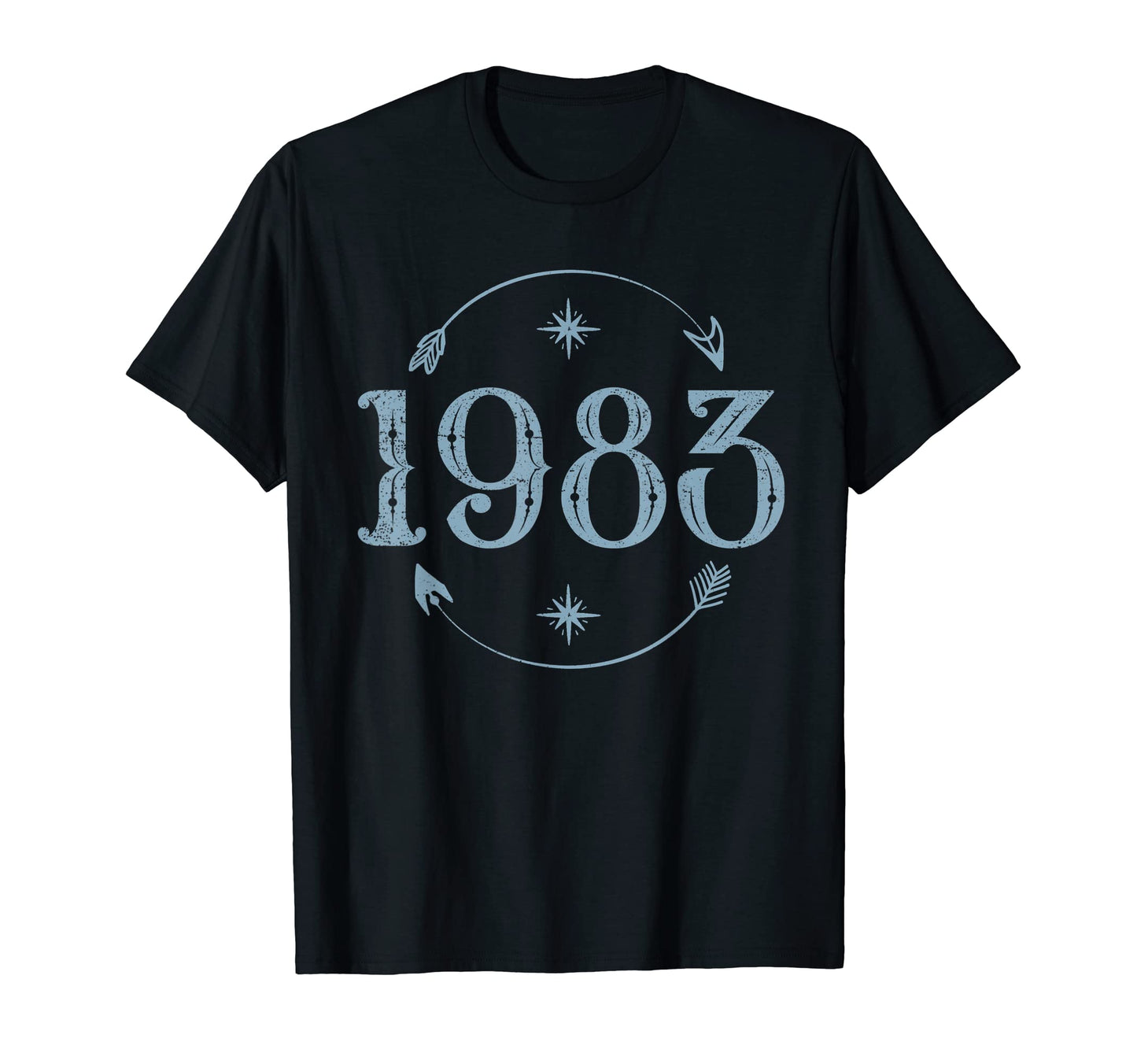 1983 40 Yo 40Th Birthday Boho T-Shirt - Graphic Print Men Women - T-Shirt, Sweatshirt, Hoodie