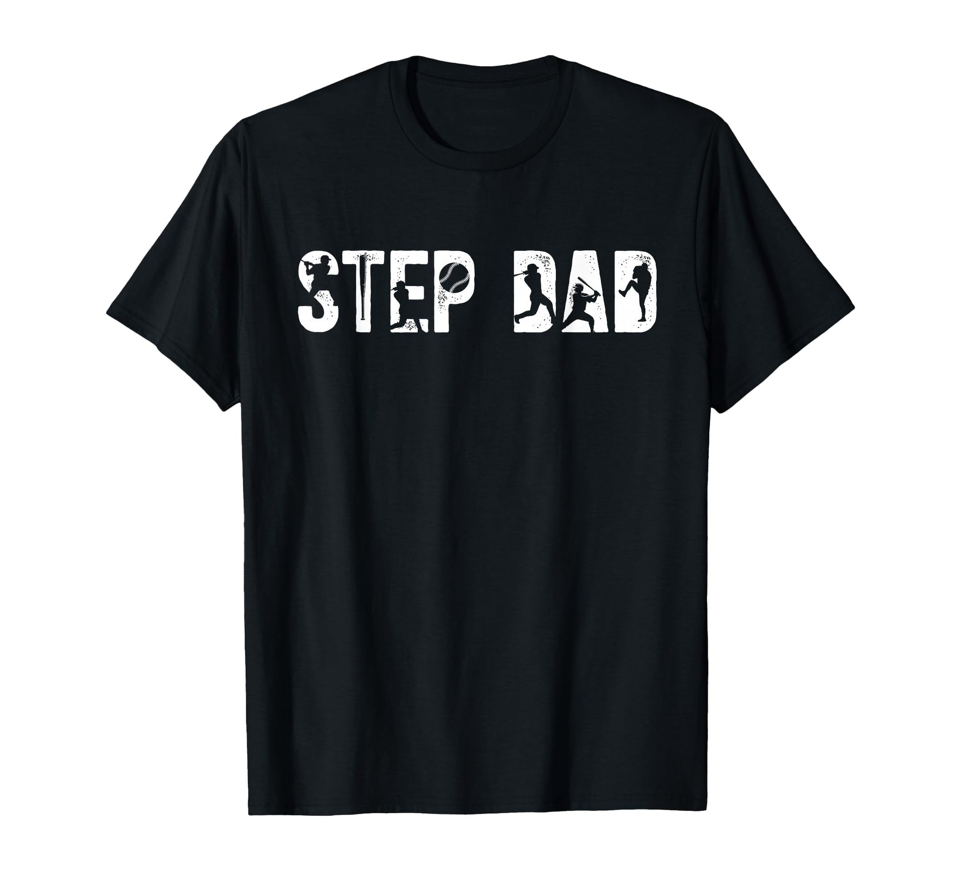Step Dad Proud Baseball Stepdad T-Shirt - Aesthetic Graphic for Adults - T-Shirt, Sweatshirt, Hoodie
