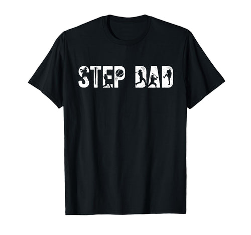 Step Dad Proud Baseball Stepdad T-Shirt - Aesthetic Graphic for Adults - T-Shirt, Sweatshirt, Hoodie