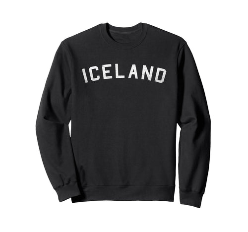 Varsity Iceland Sweatshirt - Streetwear Style for Adults - T-Shirt, Sweatshirt, Hoodie