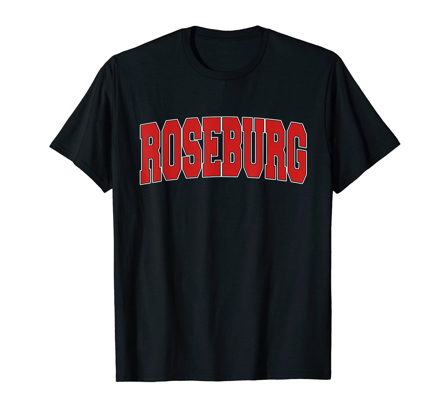 Roseburg Or Oregon Varsity Usa T-Shirt - Aesthetic Graphic for Adults - T-Shirt, Sweatshirt, Hoodie