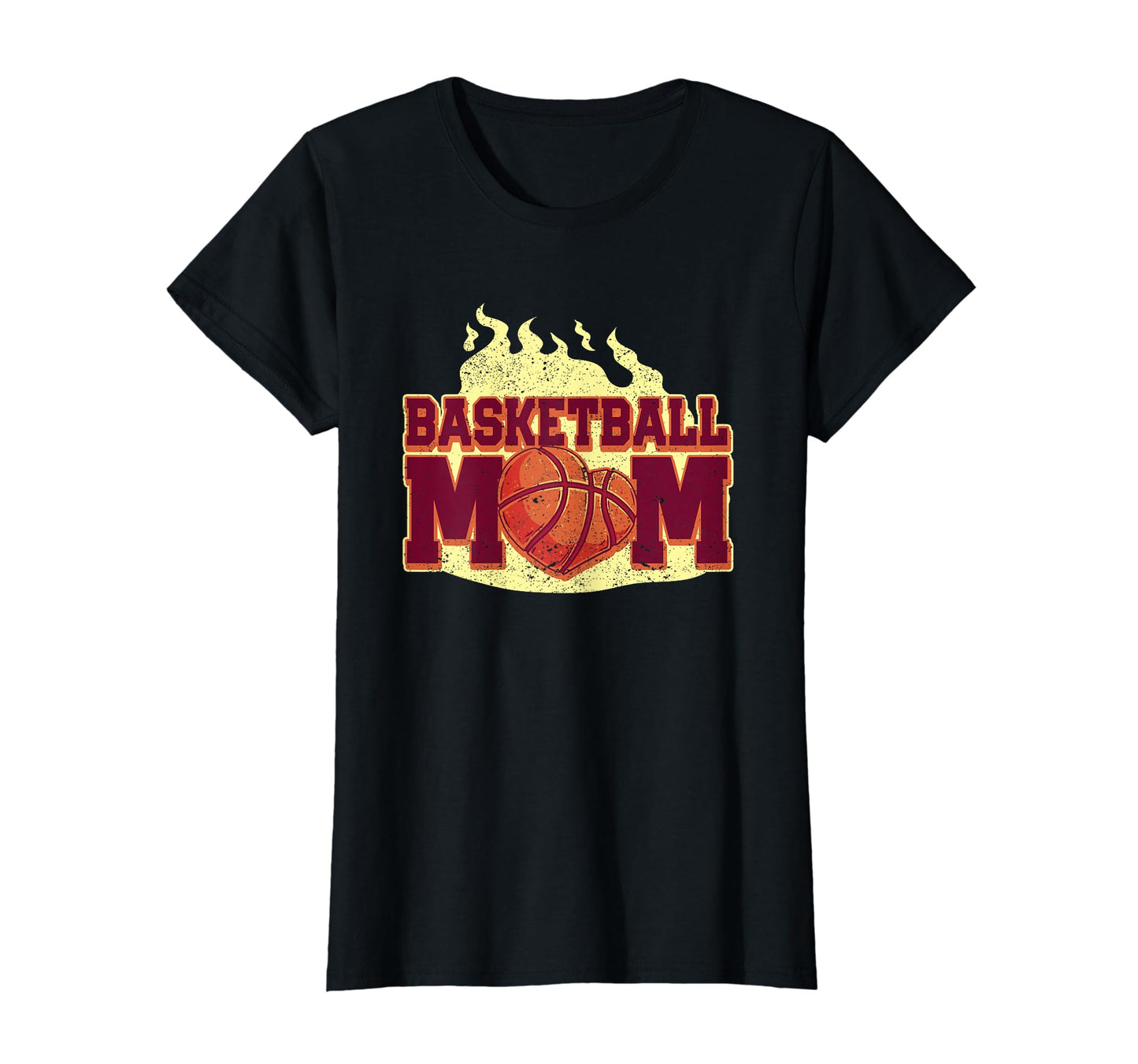 Basketball Mom Funny Mommy Game Day T-Shirt - Aesthetic Graphic for Adults - T-Shirt, Sweatshirt, Hoodie