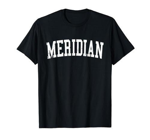 Meridian Ms Distressed White T-Shirt - Casual Everyday Wear Men Women - T-Shirt, Sweatshirt, Hoodie