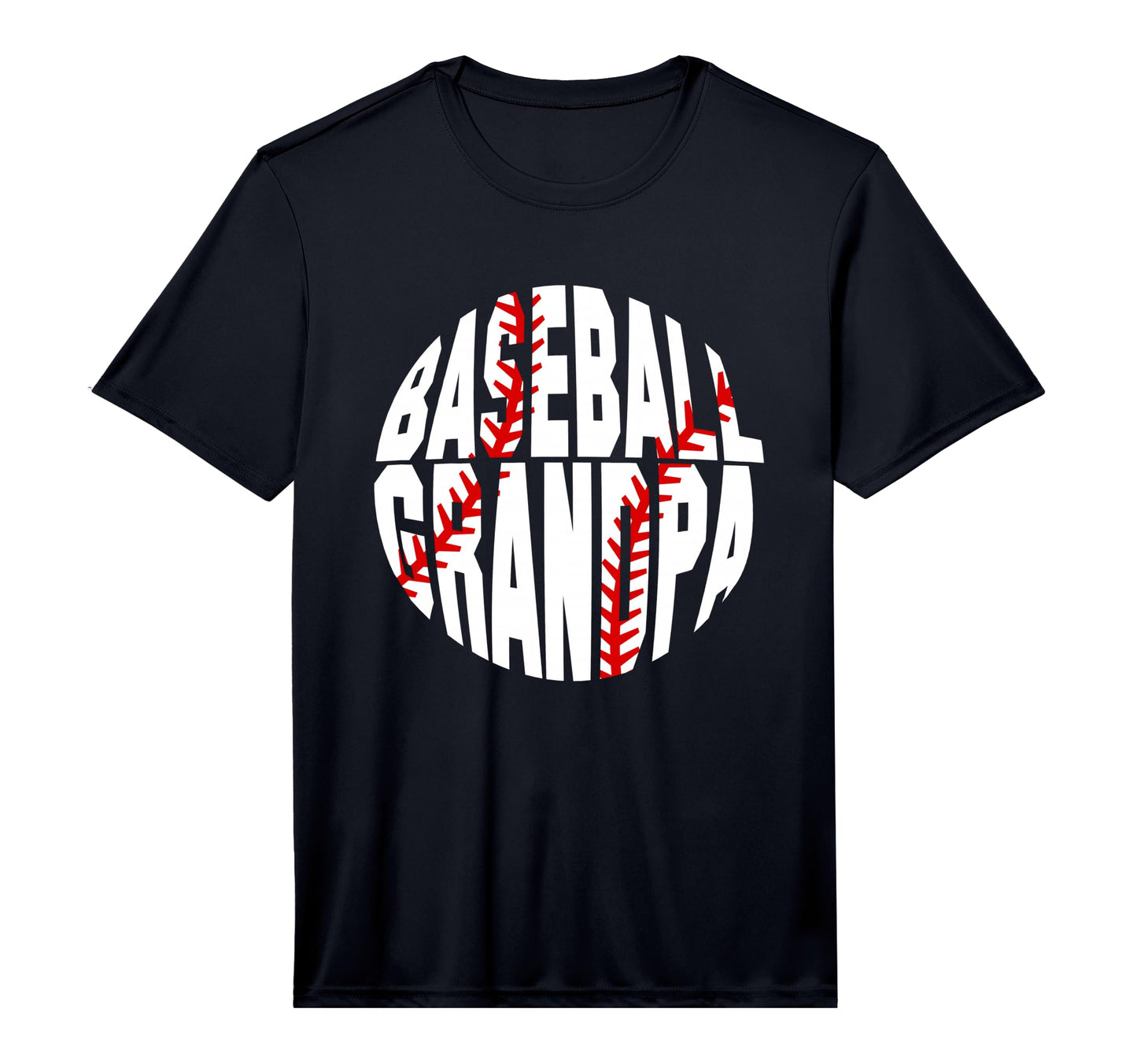 Mens Baseball Grandpa Performance T-Shirt - Minimalist Print for Adults - T-Shirt, Sweatshirt, Hoodie