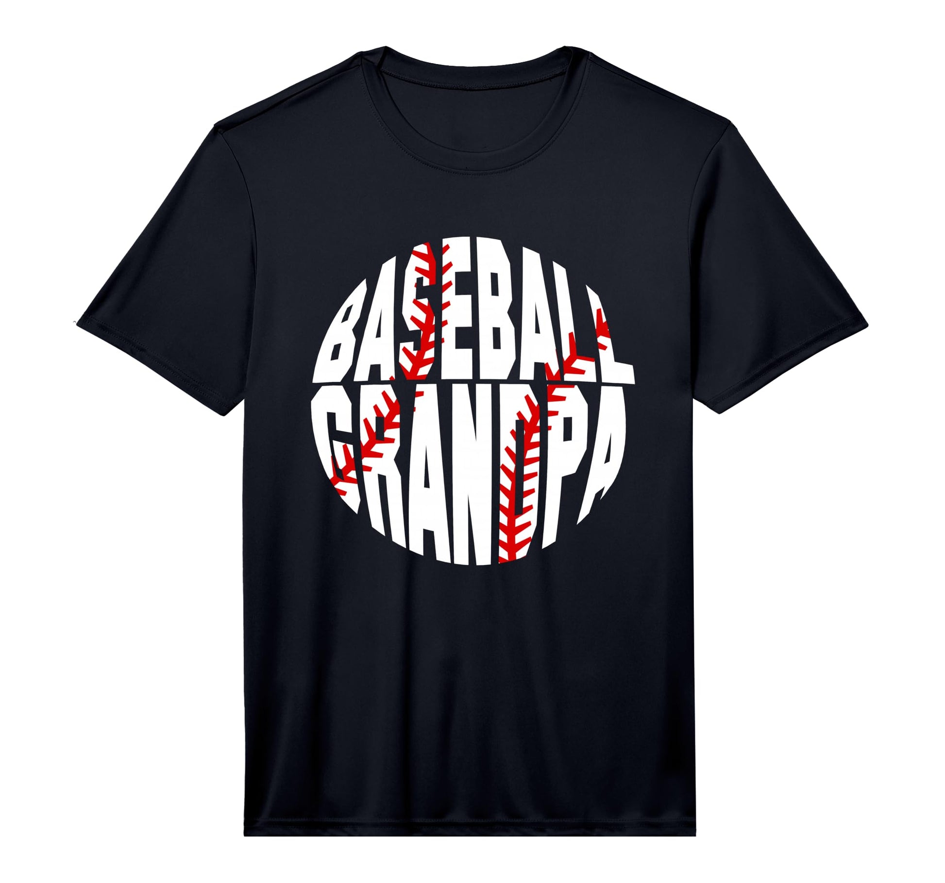 Mens Baseball Grandpa Performance T-Shirt - Minimalist Print for Adults - T-Shirt, Sweatshirt, Hoodie