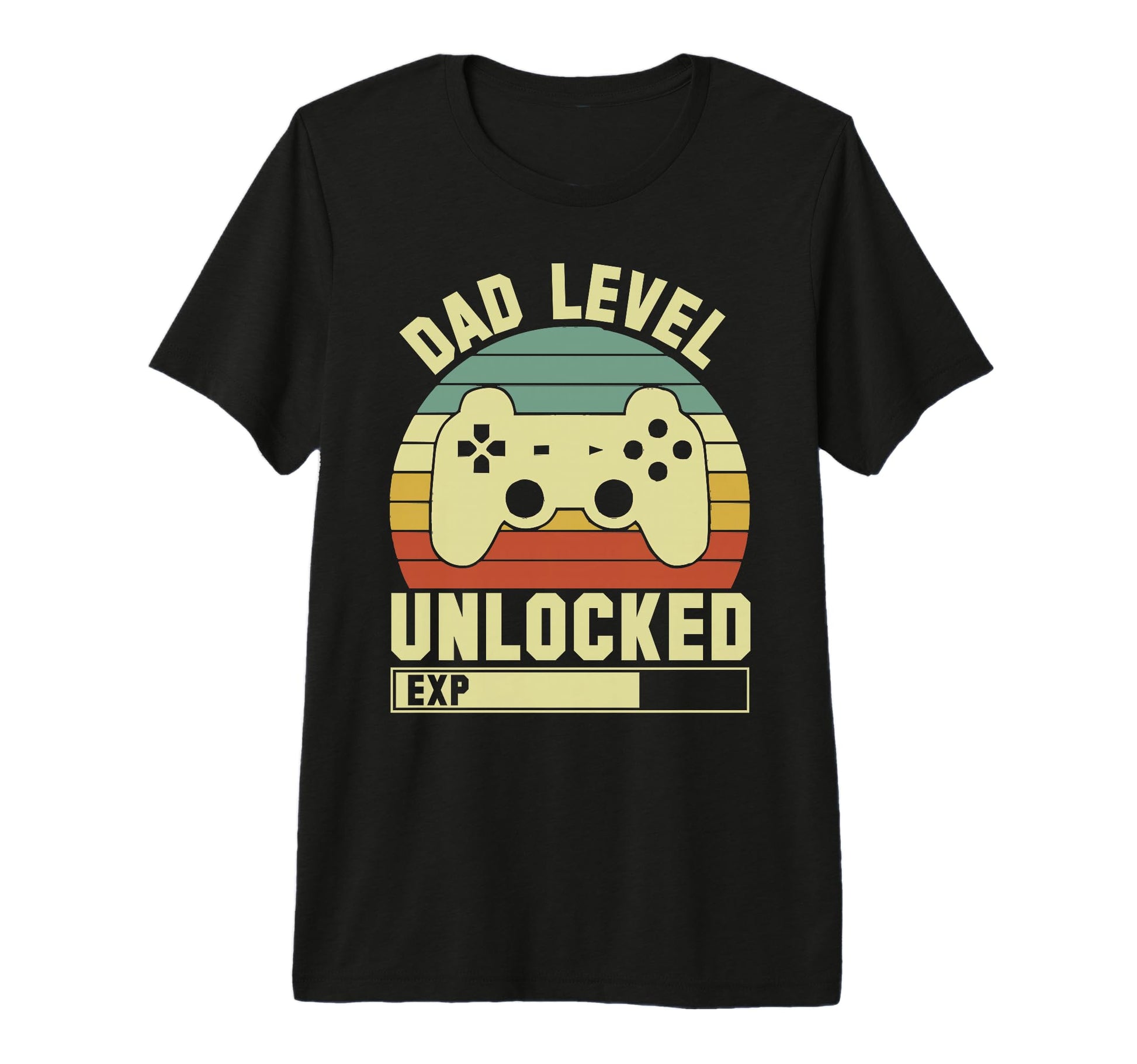 Mens Gamer Dad Dad Level Unlocked T-Shirt - Novelty Apparel for Adults - T-Shirt, Sweatshirt, Hoodie