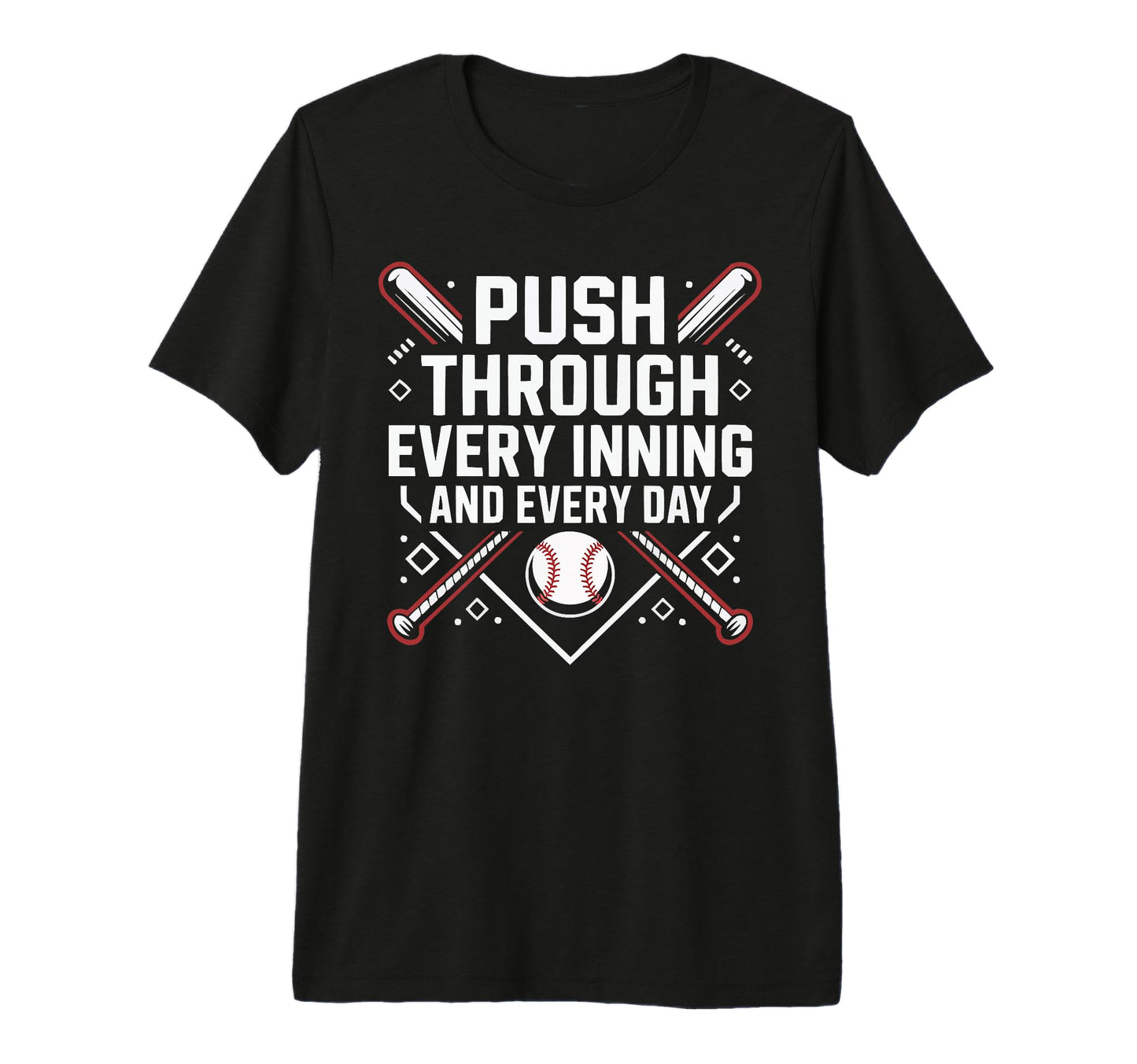 Baseball Dad Baseballer Daddy Baseball T-Shirt - Streetwear Style Unisex - T-Shirt, Sweatshirt, Hoodie