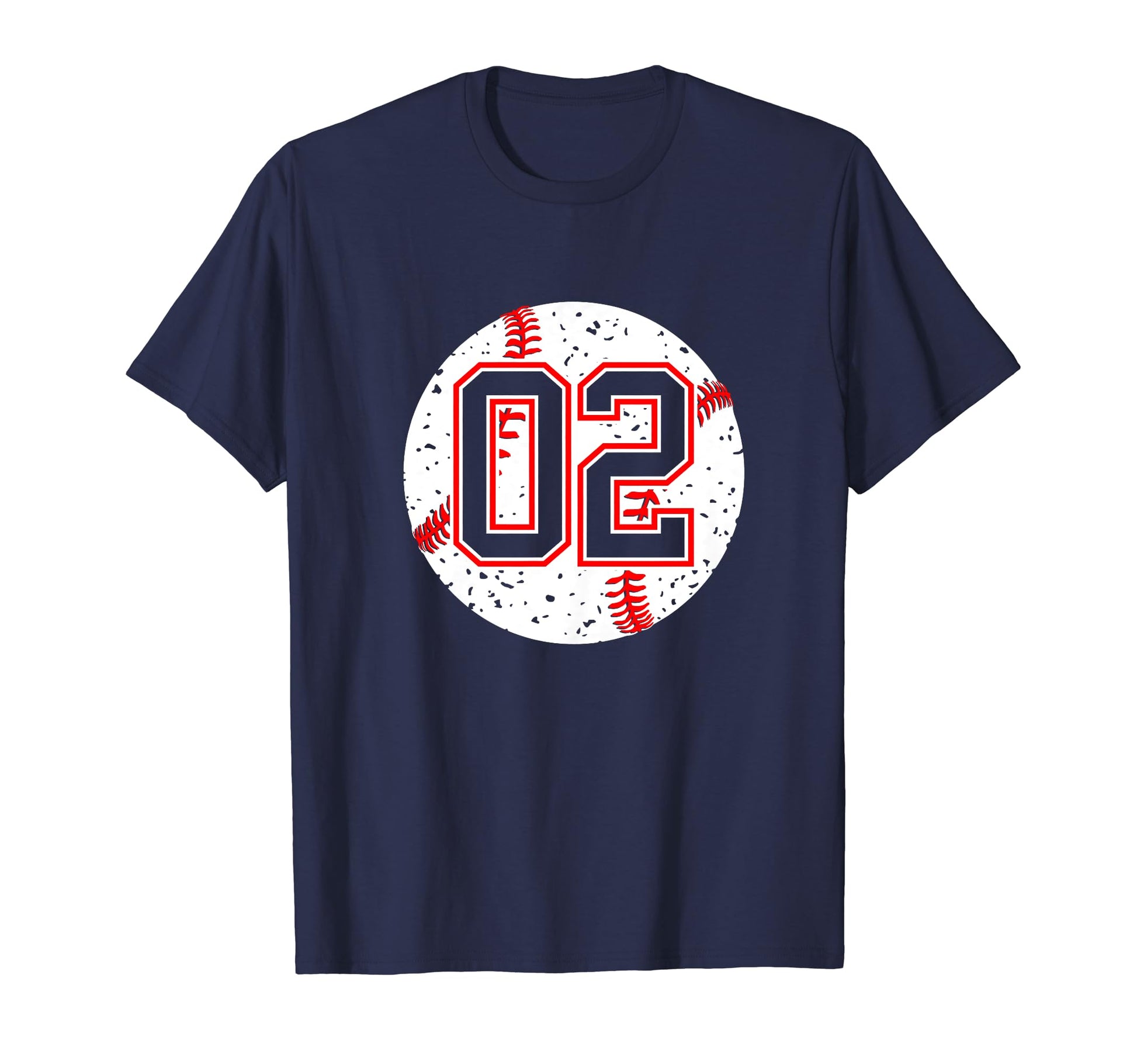Baseball Number 02 Mom Show Support T-Shirt - Trendy Graphic Men Women - T-Shirt, Sweatshirt, Hoodie