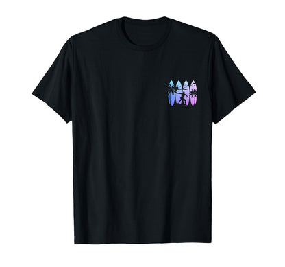 Surfer Surfboard Surfing Beach Summer T-Shirt - Graphic Print for Adults - T-Shirt, Sweatshirt, Hoodie