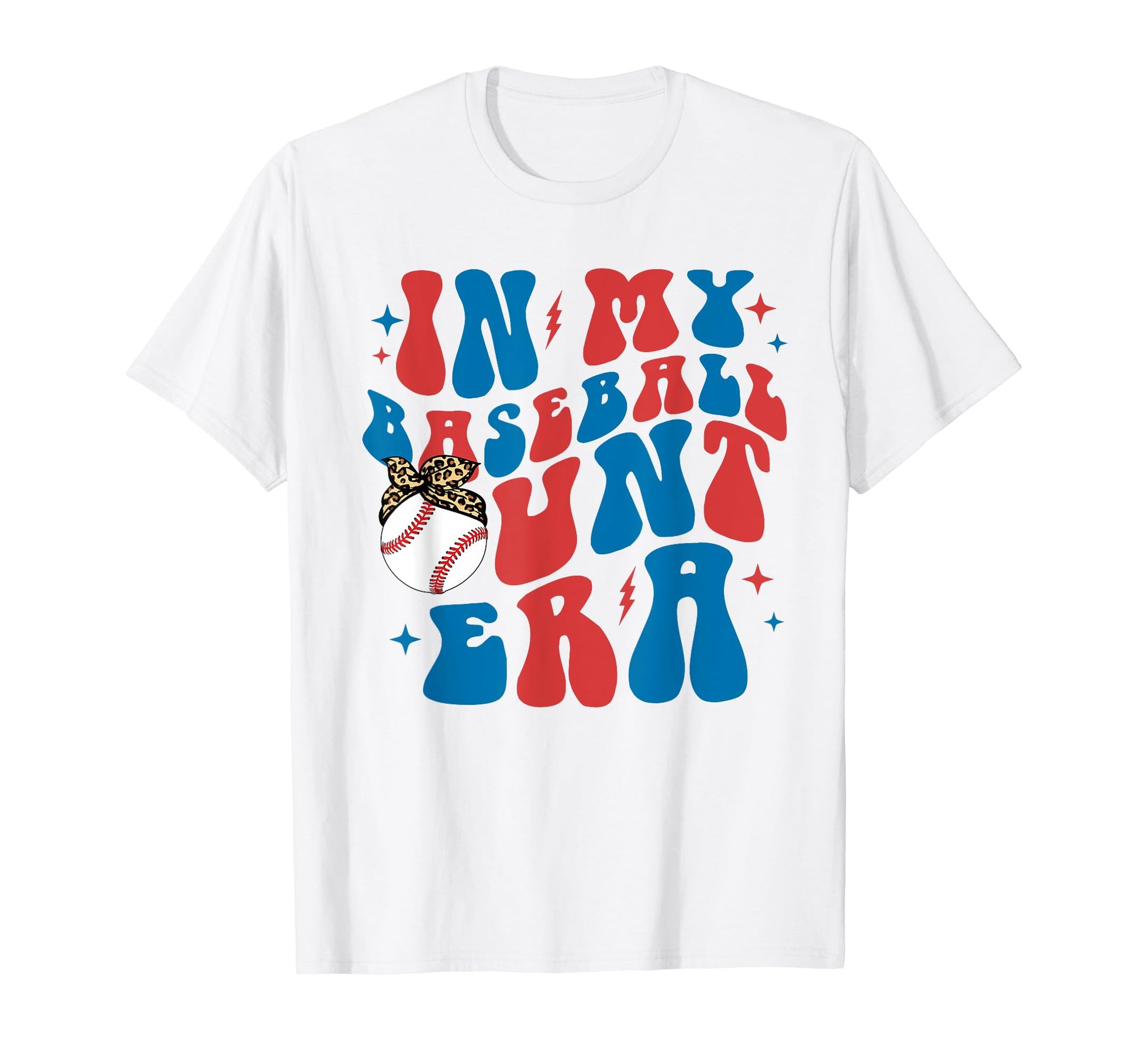 My Baseball Aunt Era Groovy Mothers Day T-Shirt - Unique Graphic Men Women - T-Shirt, Sweatshirt, Hoodie