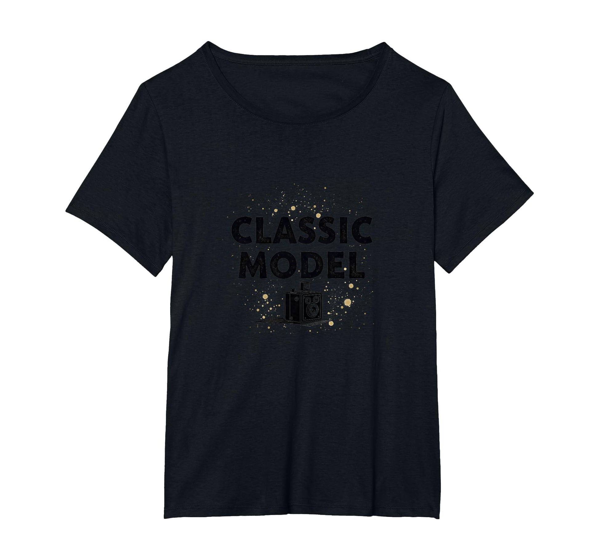 Model 1900S Camera Nostalgia Womens T-Shirt - Aesthetic Graphic for Adults - T-Shirt, Sweatshirt, Hoodie