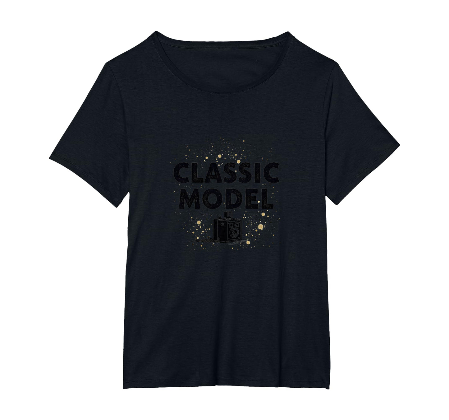 Model 1900S Camera Nostalgia Womens T-Shirt - Custom Art Print Men Women - T-Shirt, Sweatshirt, Hoodie