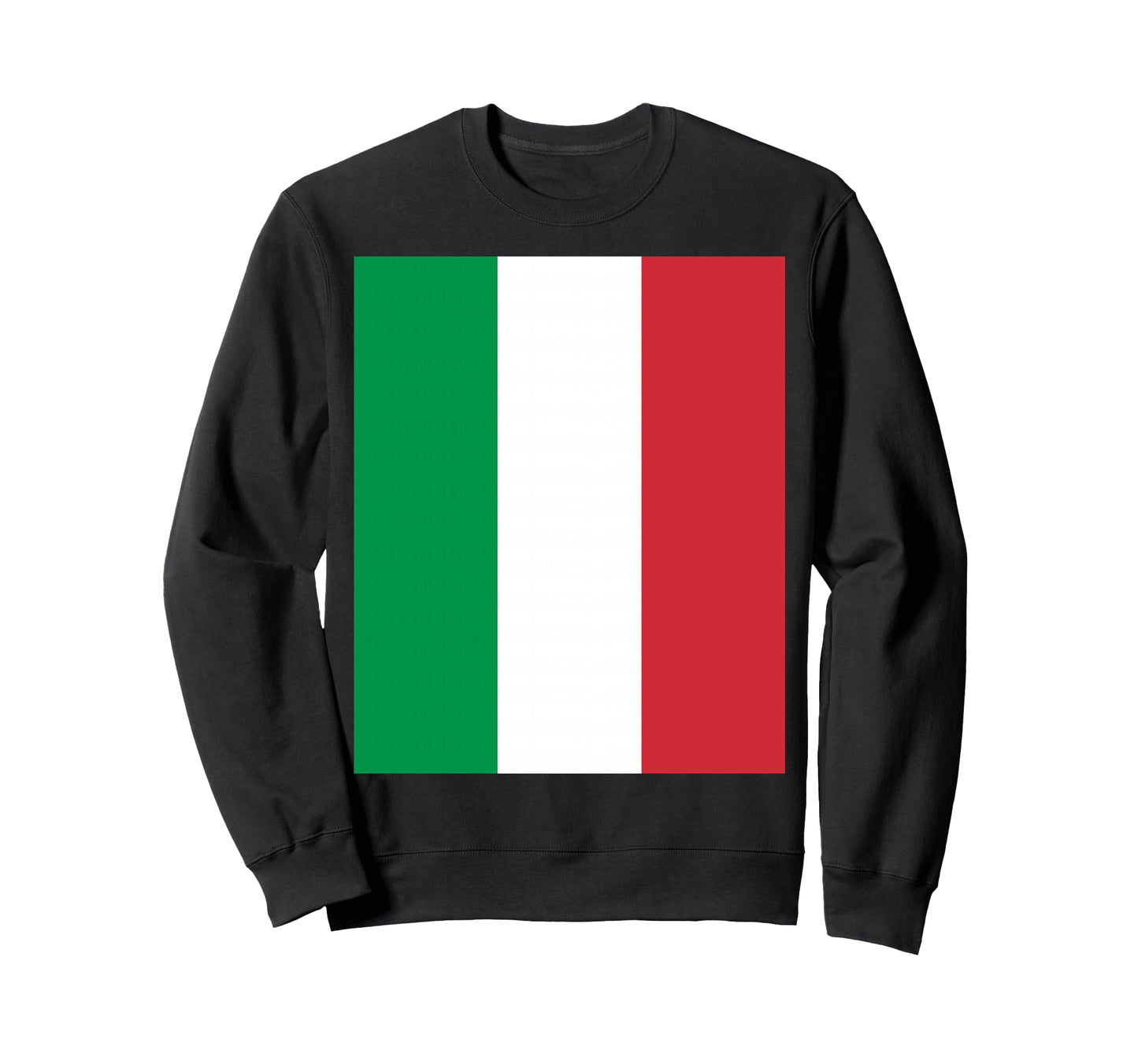 National Italy Country Flag Spirit Sweatshirt - Trendy Graphic for Adults - T-Shirt, Sweatshirt, Hoodie