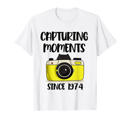Photographer Birthday Capturing T-Shirt - Fun Novelty Design Unisex - T-Shirt, Sweatshirt, Hoodie