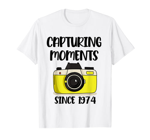 Photographer Birthday Capturing T-Shirt - Fun Novelty Design Unisex - T-Shirt, Sweatshirt, Hoodie