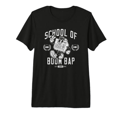 Old School Hip Hop Sampler Tri Blend T-Shirt - Trendy Graphic Men Women - T-Shirt, Sweatshirt, Hoodie